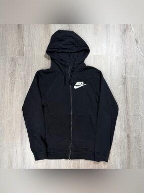 Nike Full Zip Hoodie Black Size XS